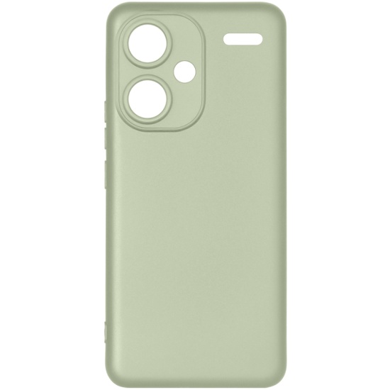 Силиконовый чехол DF для Xiaomi Redmi Note 13 Pro+ DF xiCase-100 (light green)
