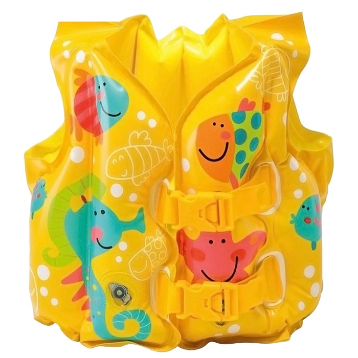 Жилет надувной "Рыбки", 41х30 см, 3-5 лет 59661NP INTEX