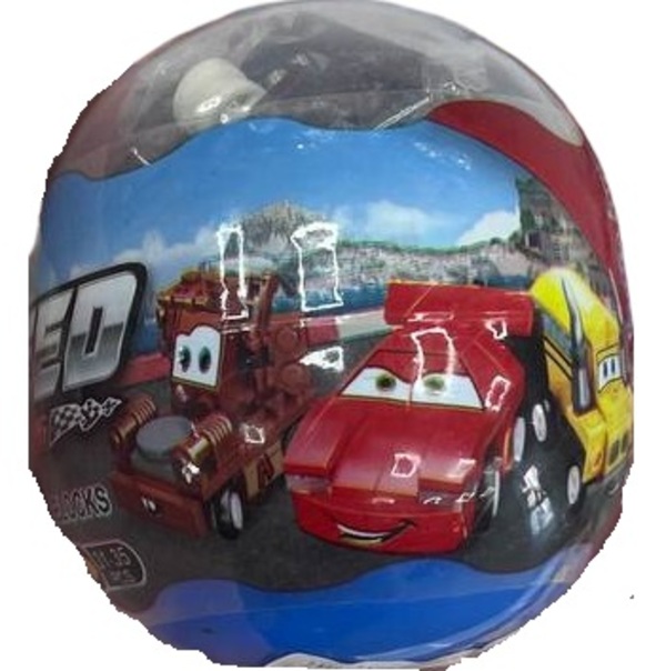 Конструктор в шаре  "Тачки"