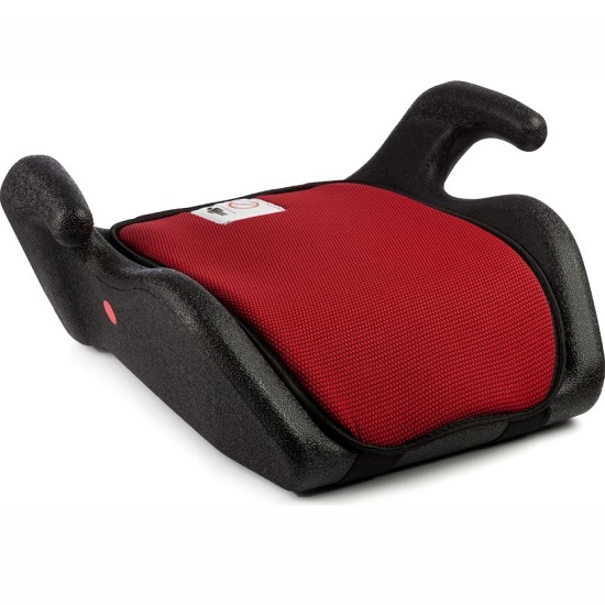 Бустер детский автомобильный «Мякиш», группа 3, цвет красный