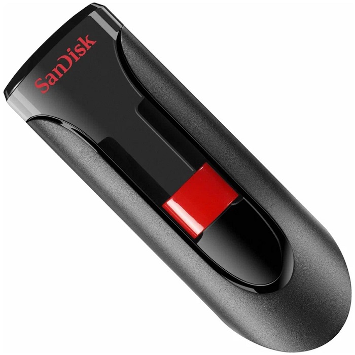 USB 64GB SanDisk Cruzer Glide чёрный