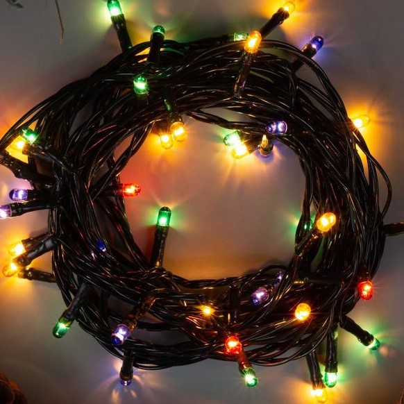 Гирлянда "Нить" 5 м, 8 режимов, свечение мульти
