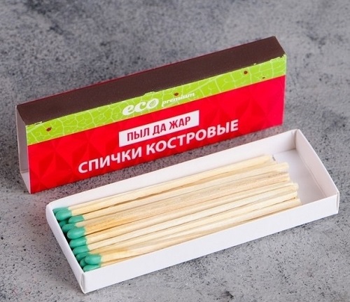 Спички костровые наполнением 30шт. Белка-Фаворит  2799729
