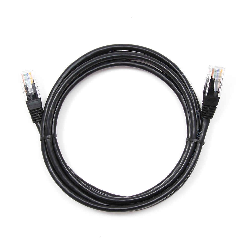 Патч-корд  2.0м GEMBIRD PP12-2M/RO категория 5e (черный)