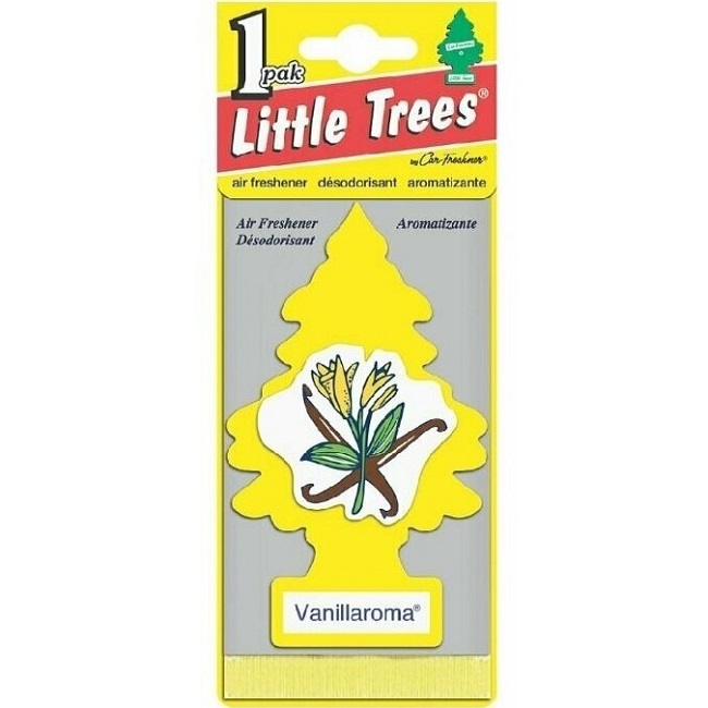 Ароматизатор CAR freshener Ваниль (Very Vanilla) ЁЛКА подвесной