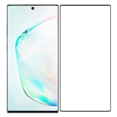 Противоударное стекло Curved Glass UV для Samsung Galaxy S10 Plus прозрачное тех.пак