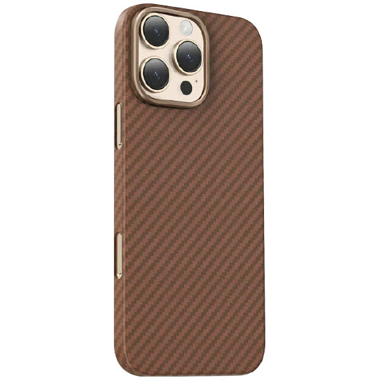 Задняя накладка KEEPHONE KEVILAR MAGSAFE для iPhone 16 PRO MAX DESERT