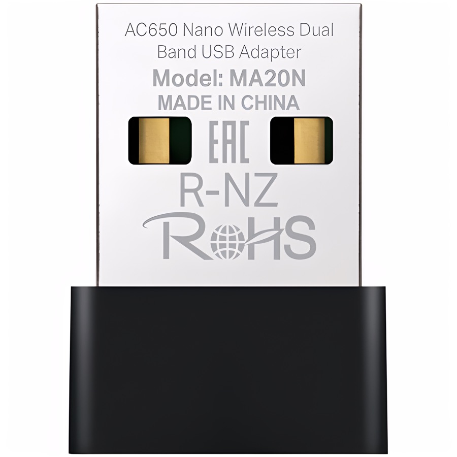 Адаптер Wi-Fi MERCUSYS MA20N, AC650 Nano