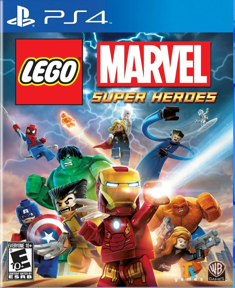 LEGO Marvel Super Heroes [PS4, русская документация] Б/У