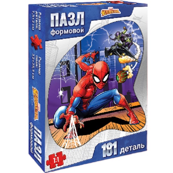 Пазл формовой «Дружелюбный сосед», 181 элемент, Марвел 10261212