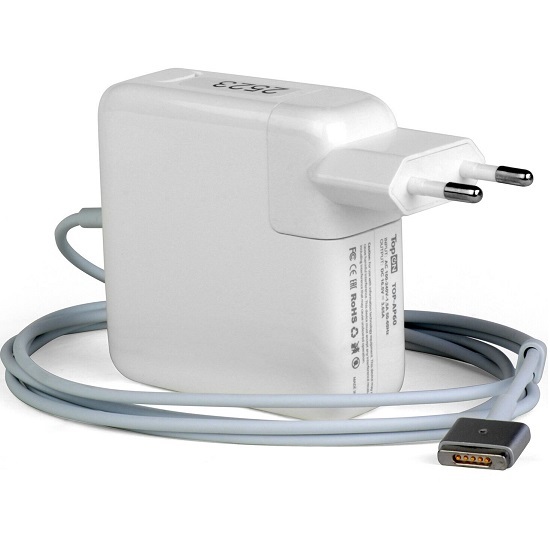 Сетевое ЗУ 16.5V 3.65A 60W MagSafe 2 T-shape тип VB (блок питания A1425 A1502)