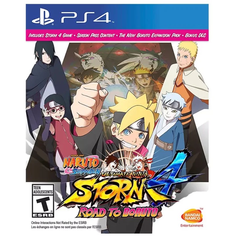 NARUTO SHIPPUDEN: Ultimate Ninja STORM 4 [PS4 английская версия] (Б/У)