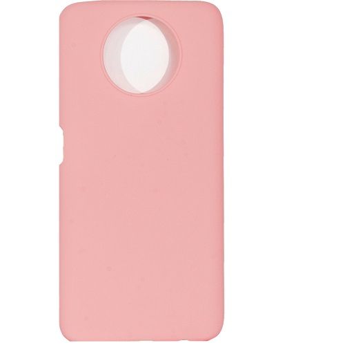 Силиконовый чехол XIVI для Xiaomi Redmi Note 9T, TPU Color, матовый, розовый