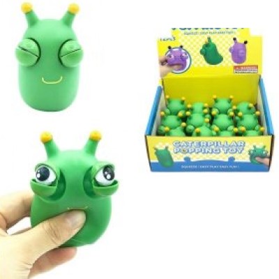 Игрушка-антистресс "Гусеница-пучеглазик" SHANTOU YISHENG J117