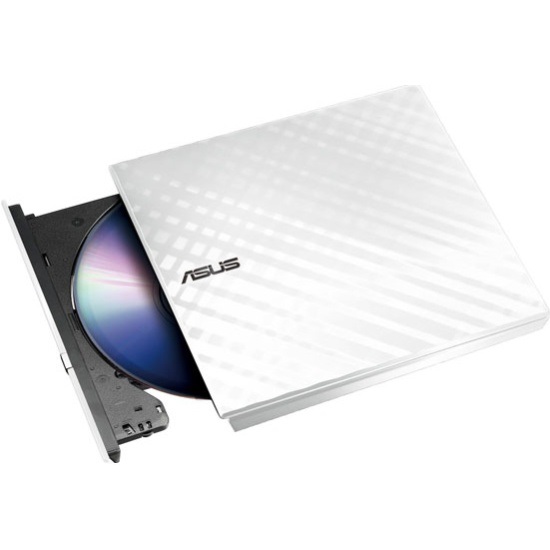 Внешний привод DVD-RW ASUS SDRW-08D2S-U (белый, USB, RTL)