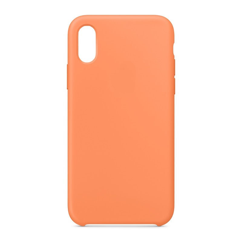 Силиконовый чехол SILICONE CASE для Iphone XR №56 оранжевая папайя