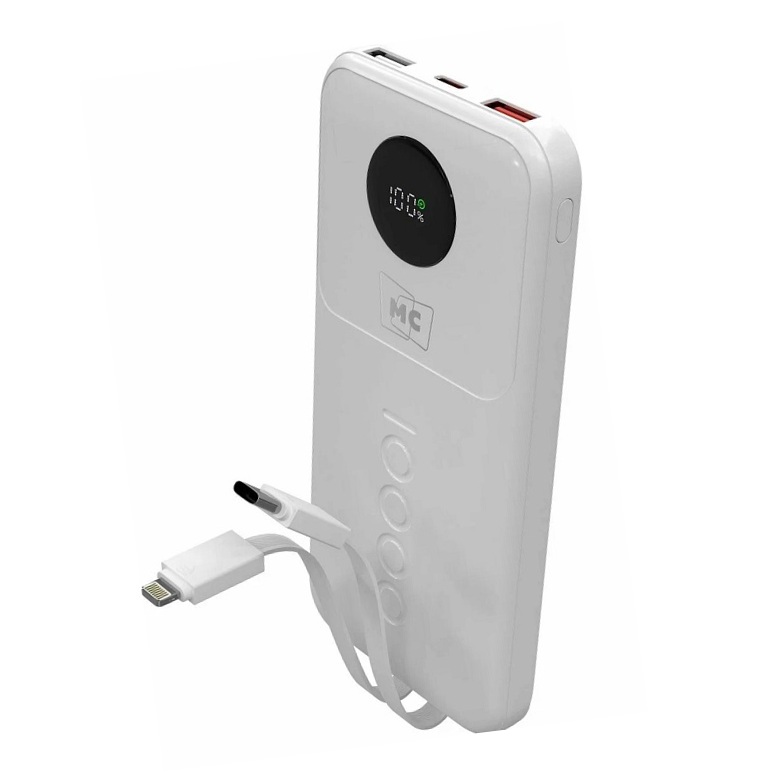 Внешний аккумулятор More Choice PB35-10 (10000mAh) White