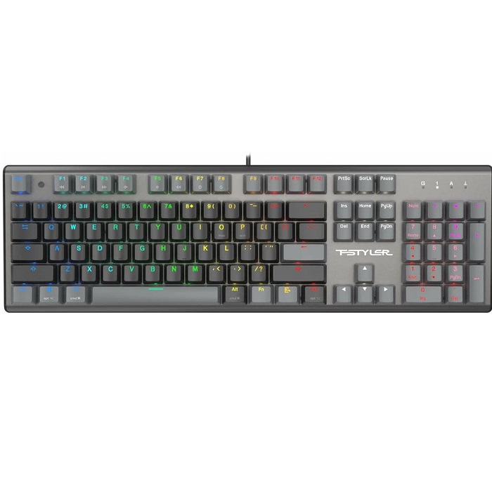 Клавиатура A4TECH Fstyler FS100 Neon, черный