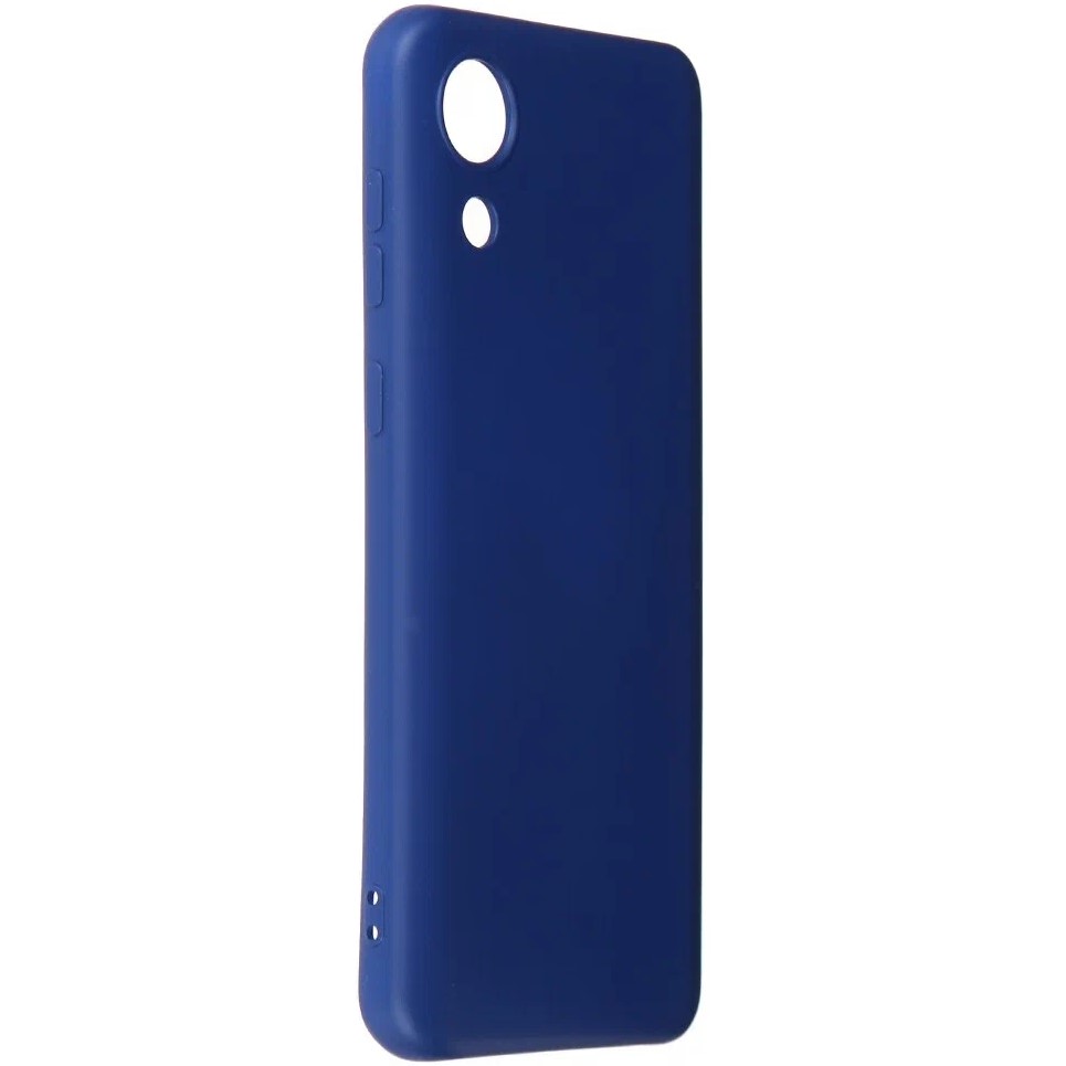 Задняя накладка AKSS для Samsung Galaxy A03 Core 4G , в техпаке, темно-синий