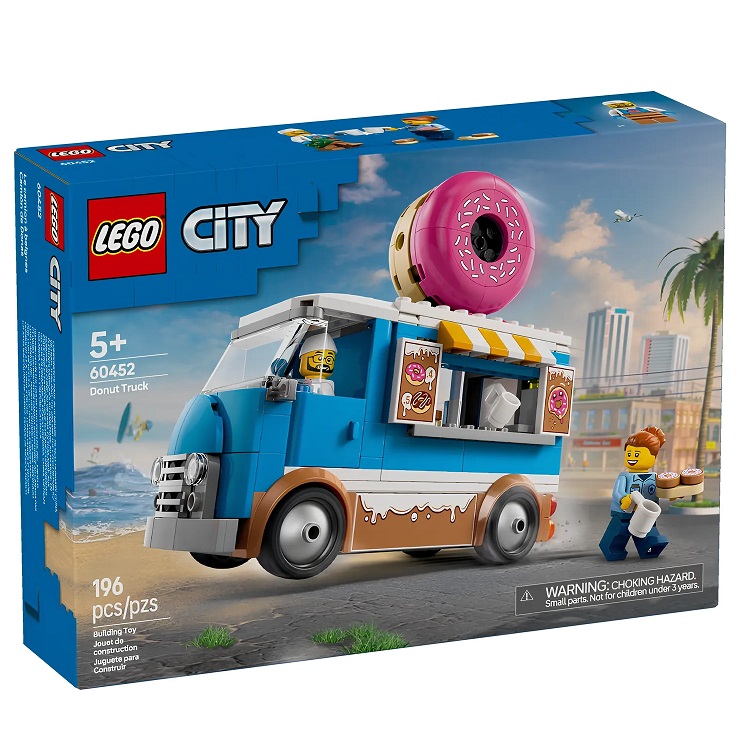 Конструктор LEGO CITY 60452 Пончики на колесах