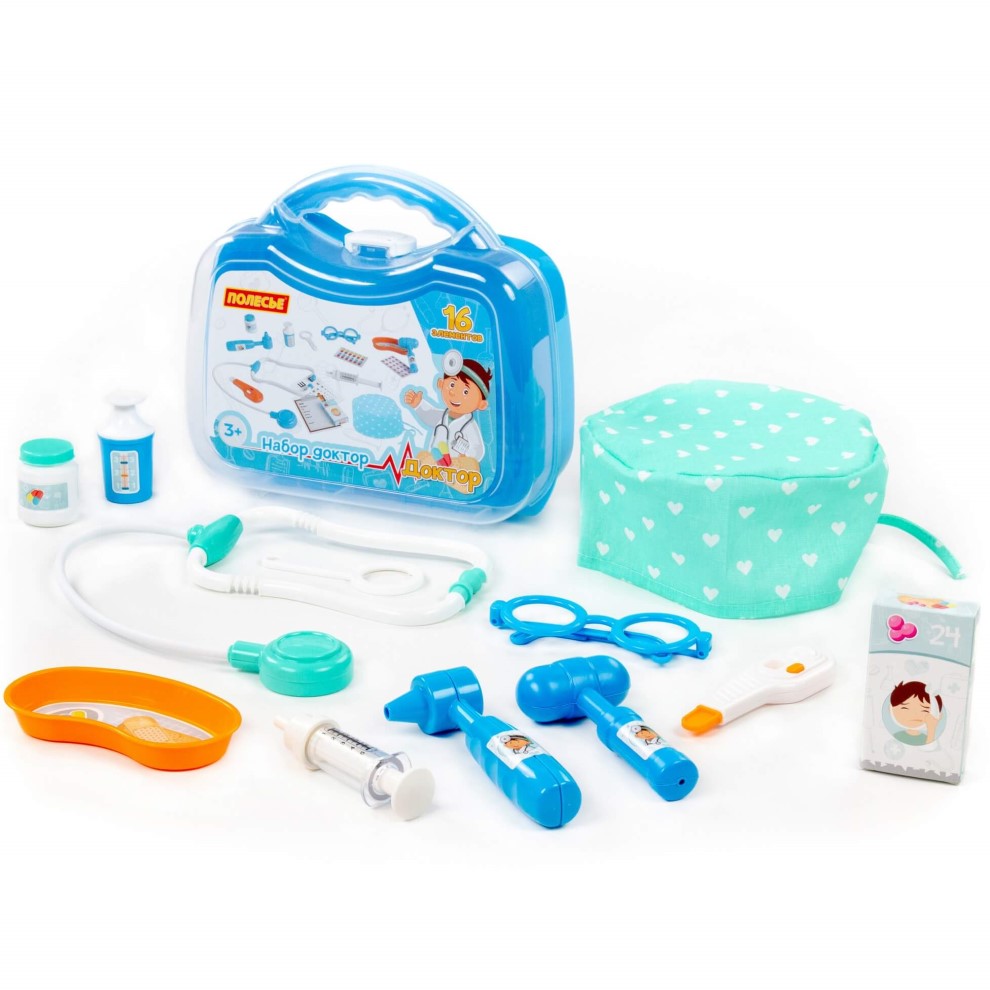 Набор ПОЛЕСЬЕ "Доктор №19" 16 эл. в чемоданчике малом 94735