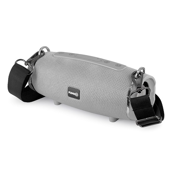 Колонка портативная FUMIKO TECHNO серая