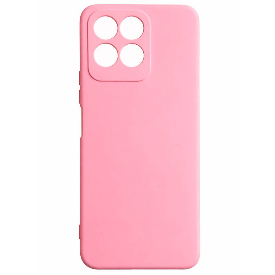 Задняя накладка SILICONE COVER для Honor X6/X6S розовый