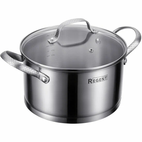 Кастрюля 3.4л REGENT Linea SIRENA 65-0320 ; 20х11 см