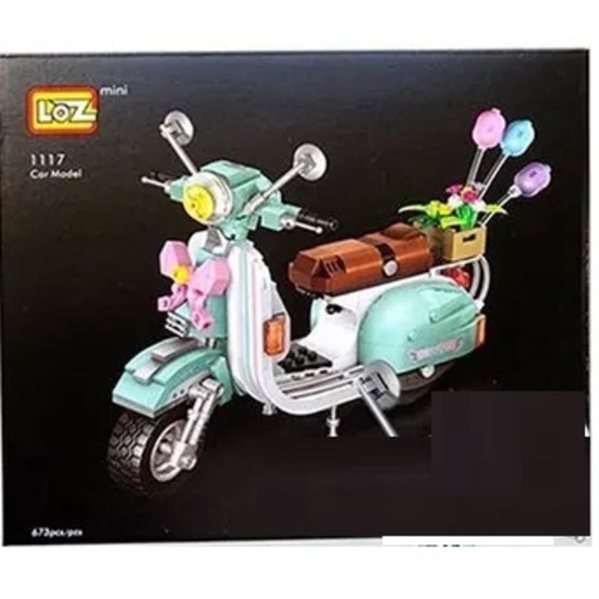 Конструктор LOZ 1117_MK Мотоскутер