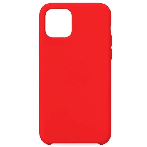 Силиконовый чехол SILICONE CASE для iPhone 11, красный