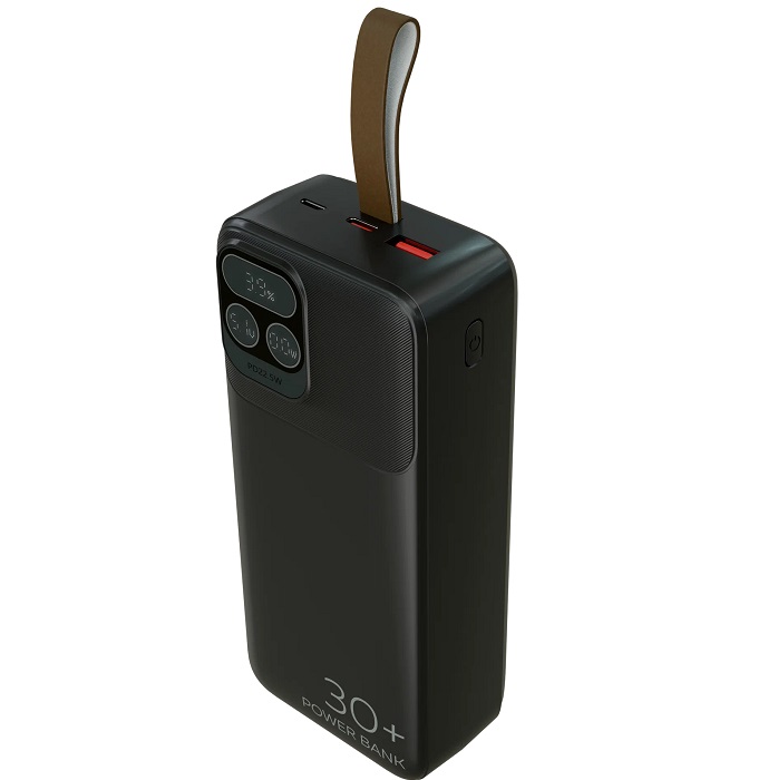 Внешний аккумулятор MORE CHOICE PB55-30 (30000mAh) Black