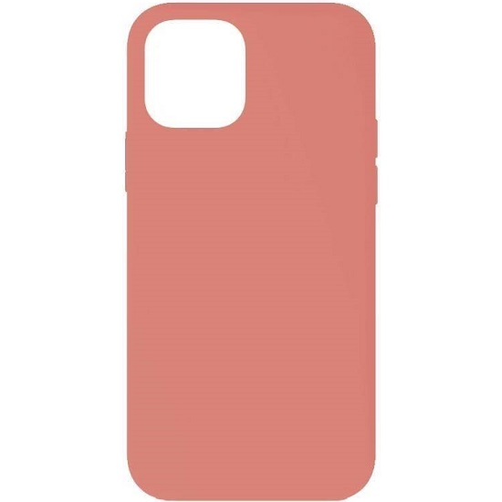 Силиконовый чехол STR Soft Touch для iPhone 13 mini (ярко-коралловый)