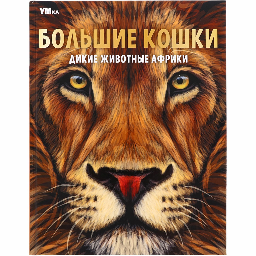 Книга Большие кошки. Дикие животные Африки. Энциклопедия. Умка