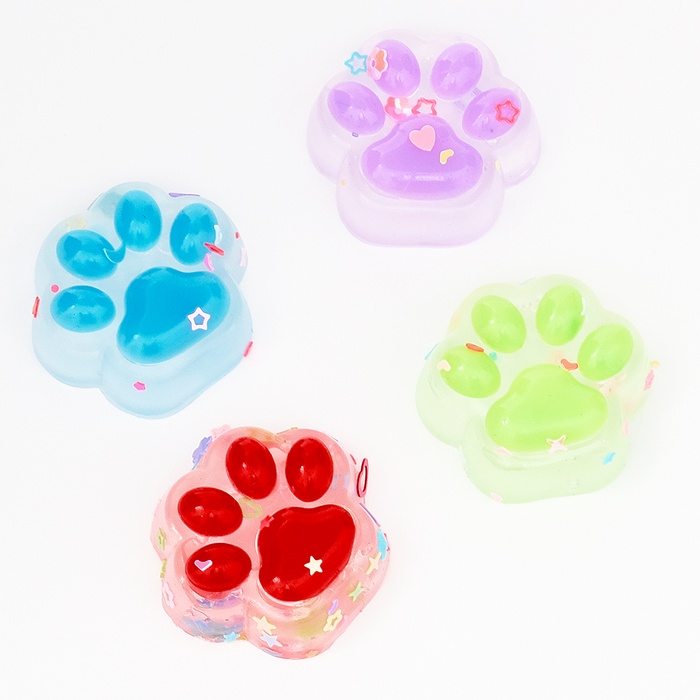Сквиш антистресс - игрушка «Лапки», 4 шт. 10843358