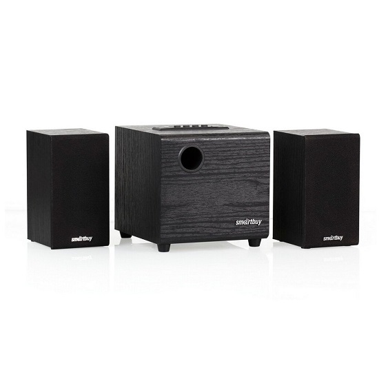 Колонки 2.1 SMARTBUY SPARTA (SBA-200) черные (8Вт+2*2Вт) USB