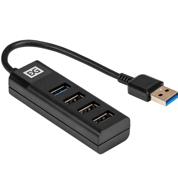 USB-Хаб ExeGate DUB-3213 черный