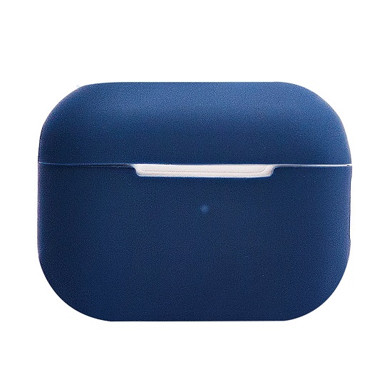 Силиконовый чехол Soft touch для AirPods Pro 2 (dark blue)
