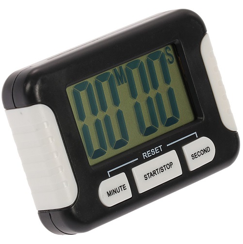 Таймер LuazON LC107, электронный, черный 2603007