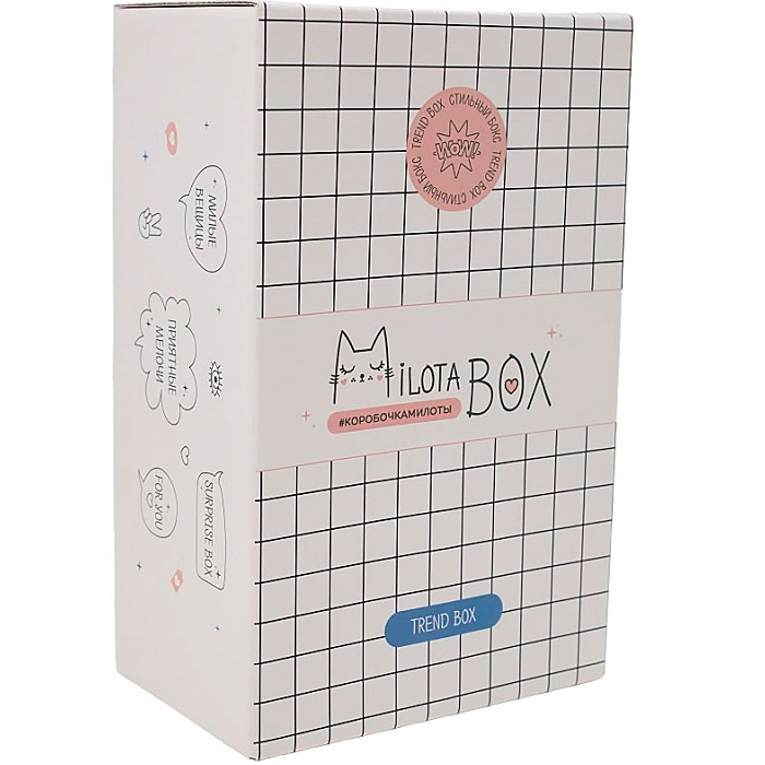 Коробочка с сюрпризом MilotaBox mini "Trend Box" MBS025