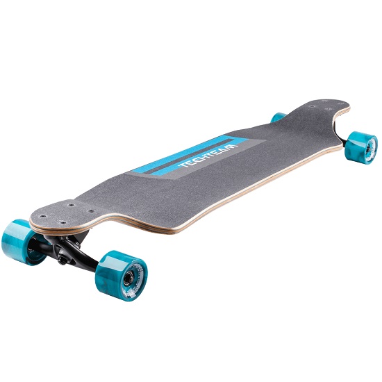 Лонгборд TECH TEAM High Line дерево  Turquoise (бирюз)  1/2