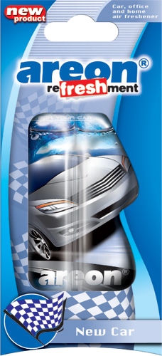 Ароматизатор AREON REFRESHMENT LIQUID "New Car" гелевый