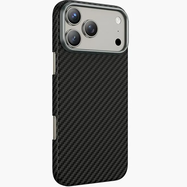 Задняя накладка KEEPHONE KEVILAR DIAGO MAGSAFE CASE для iPhone 17 PRO (BLACK)