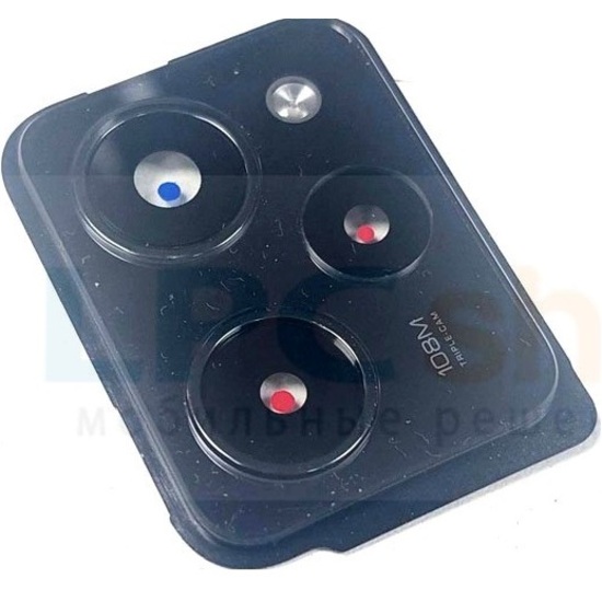 Стекло задней камеры для Xiaomi Poco X5 Pro с рамкой цвет