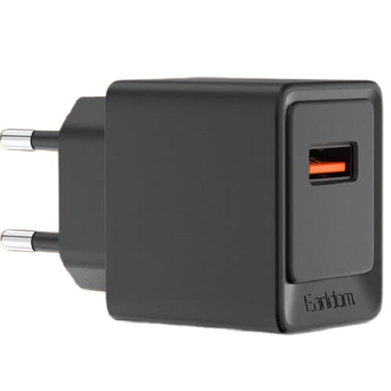 Сетевое ЗУ 1USB 3A EARLDOM ES-EU45, 18W, чёрный