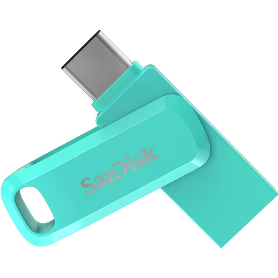 USB 128Gb SanDisk Ultra Dual Drive USB Type-C, голубой, USB3.1