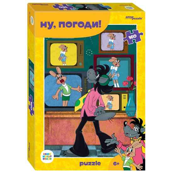 Пазл Step Puzzle 160 "Ну, погоди!" (С/м)
