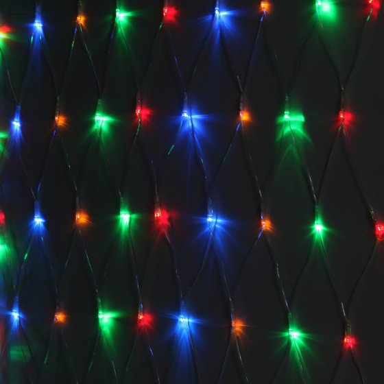 Гирлянда "Сетка" 1.8 х 1.5 м, Мультиколор, ЭРА