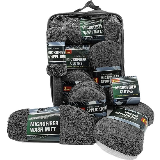 Набор салфеток из микрофибры 9 предметов