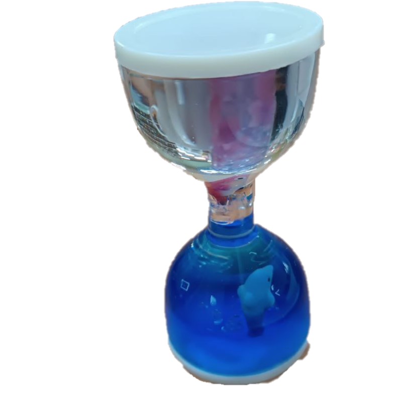 Гелевые часы, 10.5 х 5 см, антистресс, синие 7403294