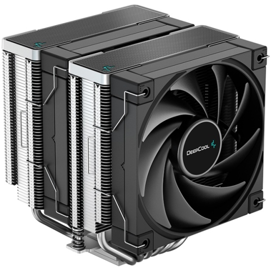 Кулер для процессора DEEPCOOL AK620 черный, 120 мм, алюминий/медь, 1850 об/мин, 28 дБ, 4 pin, 260 Вт, 162 мм